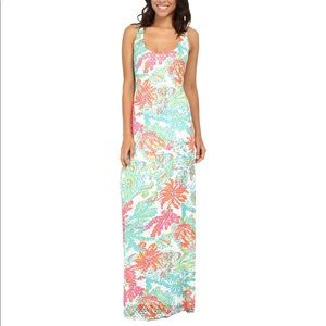 Lily Pulitzer Astoria Crochet Mesh Maxi Dress
